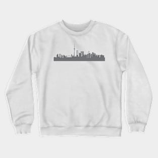 Toronto in gray Crewneck Sweatshirt